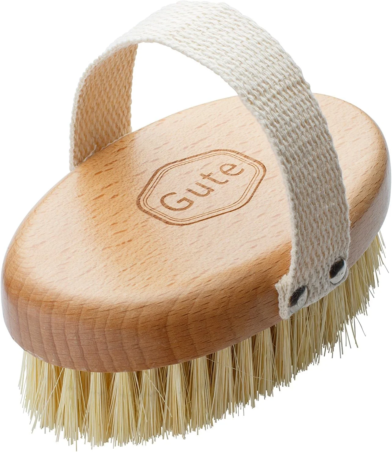 برس بدن خشک حرفه ای Gute، برس خشک با موهای کاکتوس/گیاهی (موهای سفت/خیلی سفت)