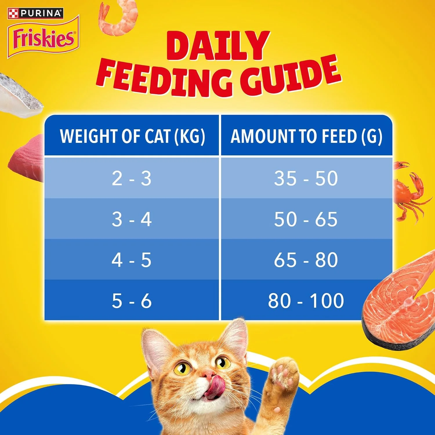 غذای خشک گربه بالغ FRISKIES با طعم غذاهای دریایی، طعم های ماهی تن، سالمون، ماهی سفید، خرچنگ و میگو، 1 کیلوگرم، بسته غذای خشک گربه بالغ FRISKIES با طعم غذاهای دریایی، طعم های ماهی تن، سالمون، ماهی سفید، خرچنگ و میگو، 1 کیلوگرم، بسته