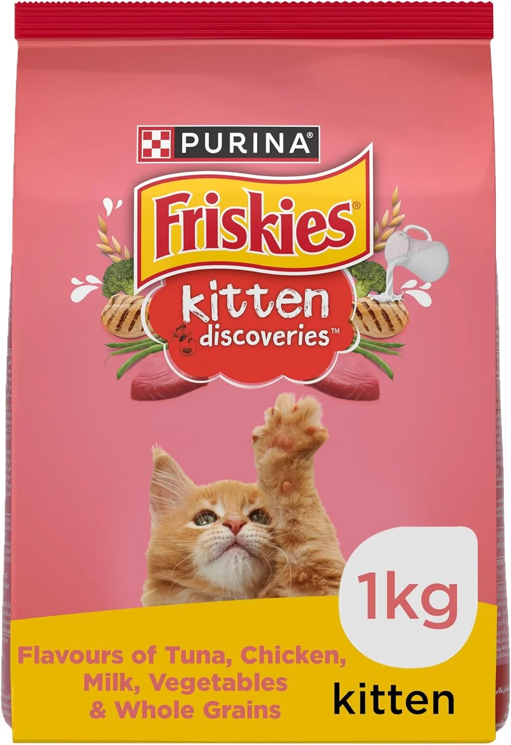 Friskies Kitten Discoveries Cat Dry Food - 1KG