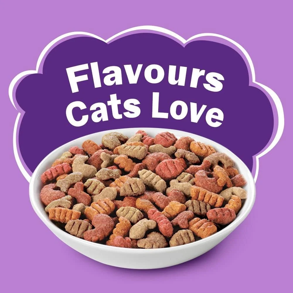 غذای گربه FRISKIES Surfin' Favourites، طعم های ماهی خال مخالی، ماهی تن، ماهی سالمون و ساردین، 2.5 کیلوگرم، بسته بندی، بزرگسال، خشک غذای گربه FRISKIES Surfin' Favourites، طعم های ماهی خال مخالی، ماهی تن، ماهی سالمون و ساردین، 2.5 کیلوگرم، بسته بندی، بزرگسال، خشک