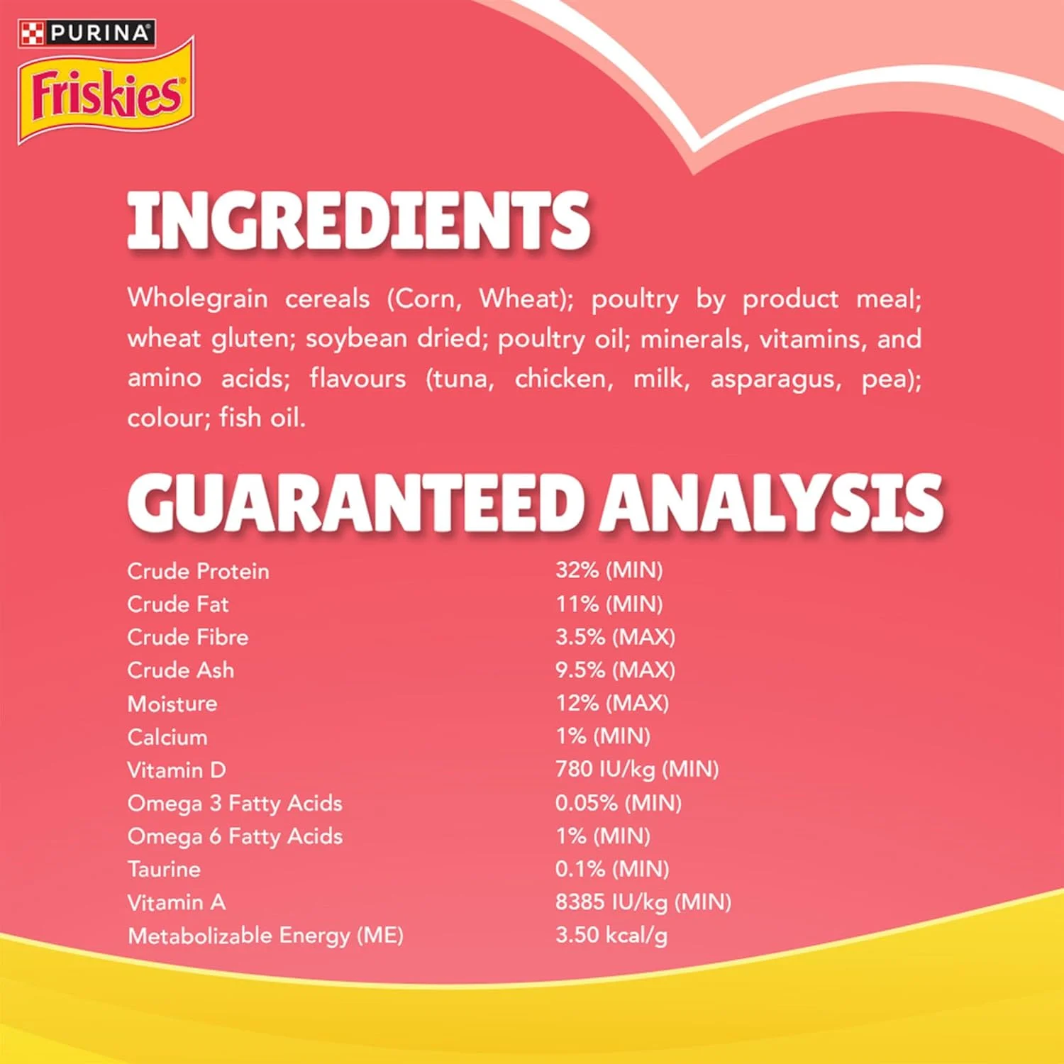 Friskies Kitten Discoveries Cat Dry Food - 1KG Friskies Kitten Discoveries Cat Dry Food - 1KG