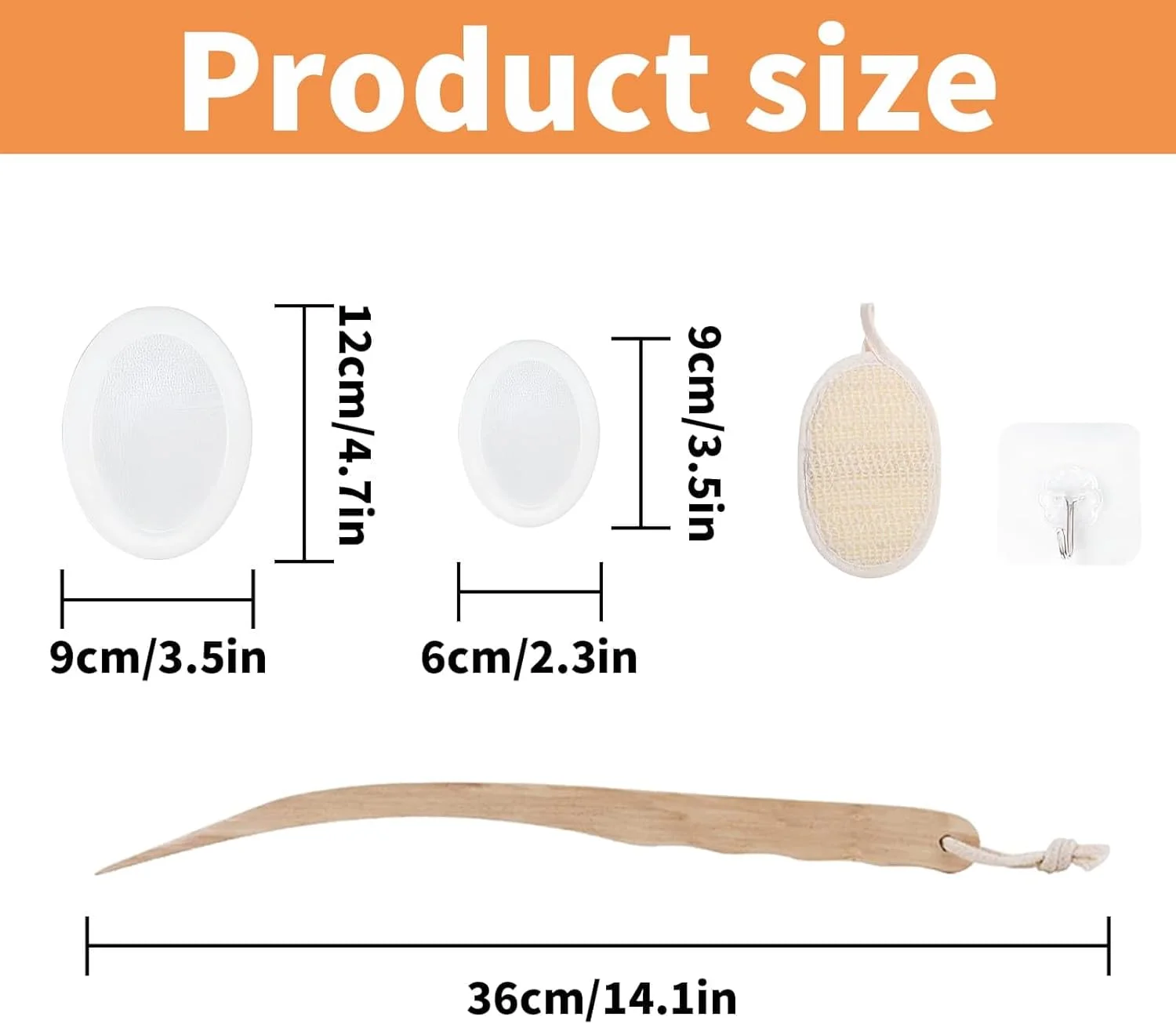 لوسیون اپلیکاتور برای پشت، دسته چوبی اپلیکاتور ضد آفتاب با دسته بلند برای استفاده از دارو، اپلیکاتور لوسیون مرطوب کننده پشت با چهار سر برس قابل تعویض