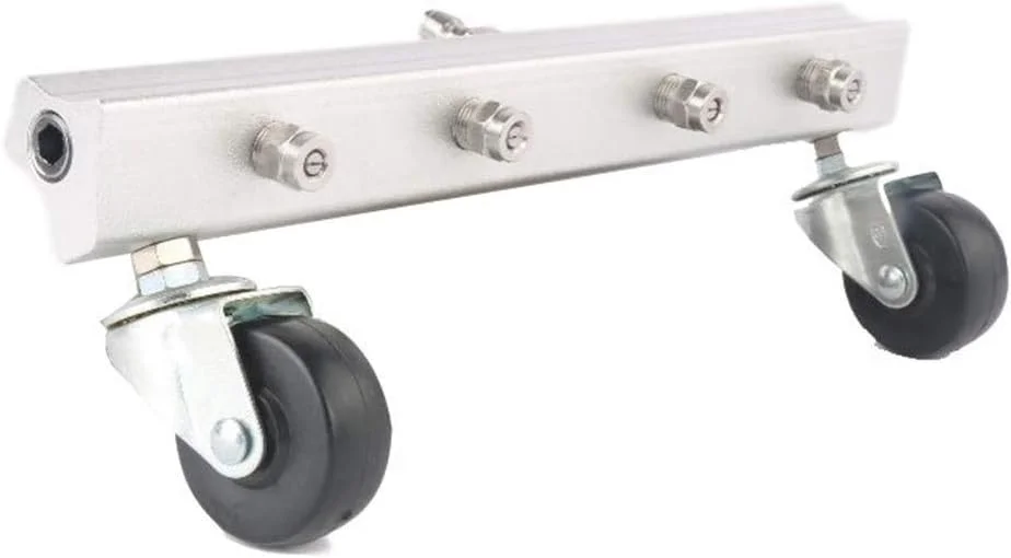 نازل کارواش فشار قوی با 4 نازل پاشش، برس آب تمیز کننده، اتصال تمیز کننده پمپ عمومی، جاروی آب فشار قوی برای تمیز کردن مسیر