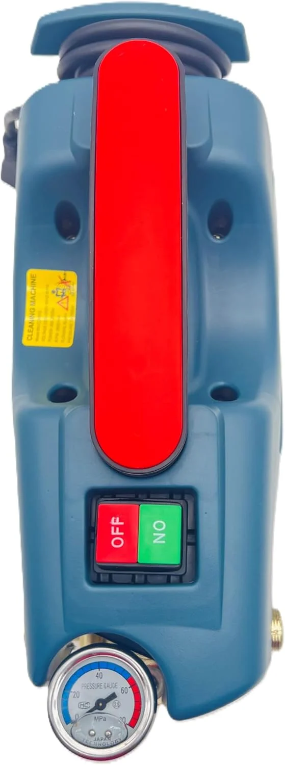 دستگاه کارواش پرفشار بونای مدل BN-CD0012، توان 400-2000 وات، سرعت 2800 دور در دقیقه، نرخ جریان 6 لیتر در دقیقه، فشار 70-250 بار - دو منظوره، خود مکش، محافظت در برابر گرمای بیش از حد برای نظافت منزل و فضای باز