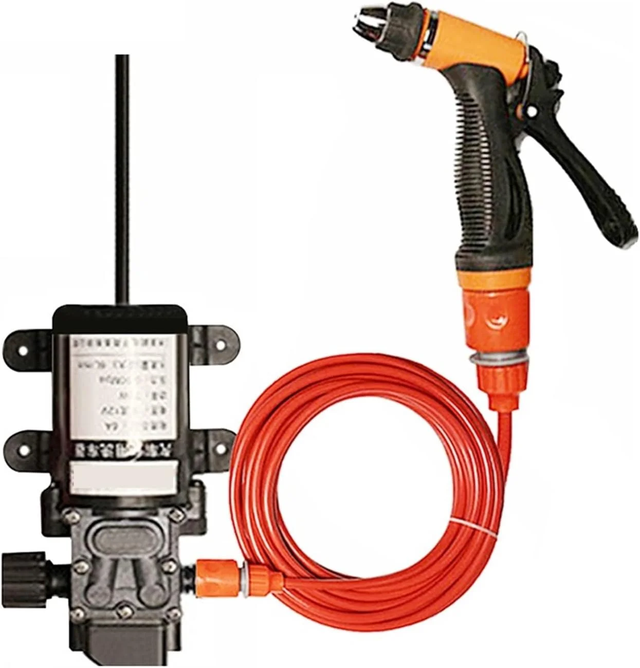 کارواش 12 ولت، تفنگ کارواش پمپ، شوینده فشار قوی، مراقبت از خودرو، ماشین لباسشویی قابل حمل، دستگاه تمیز کننده برقی خودرو