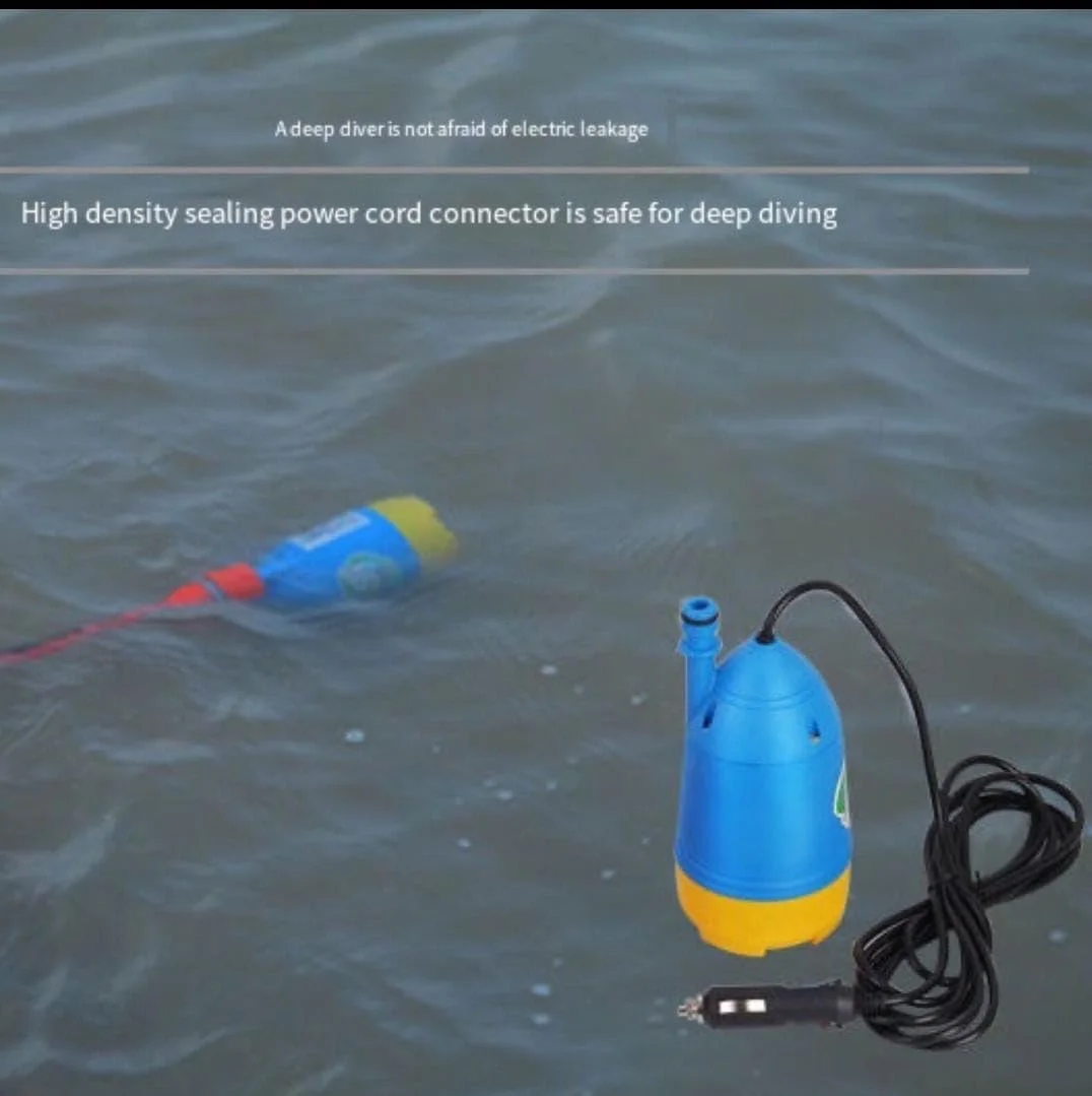 Portable Car Washer Set, 12V 80W High Pressure Pump, Garden Cleaning Machine with Spray Gun