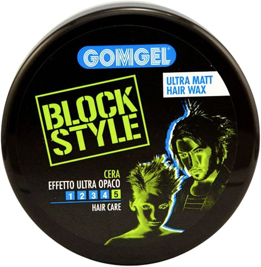 GOMGEL Block Style Hair Wax 100 ml Extreme Hold