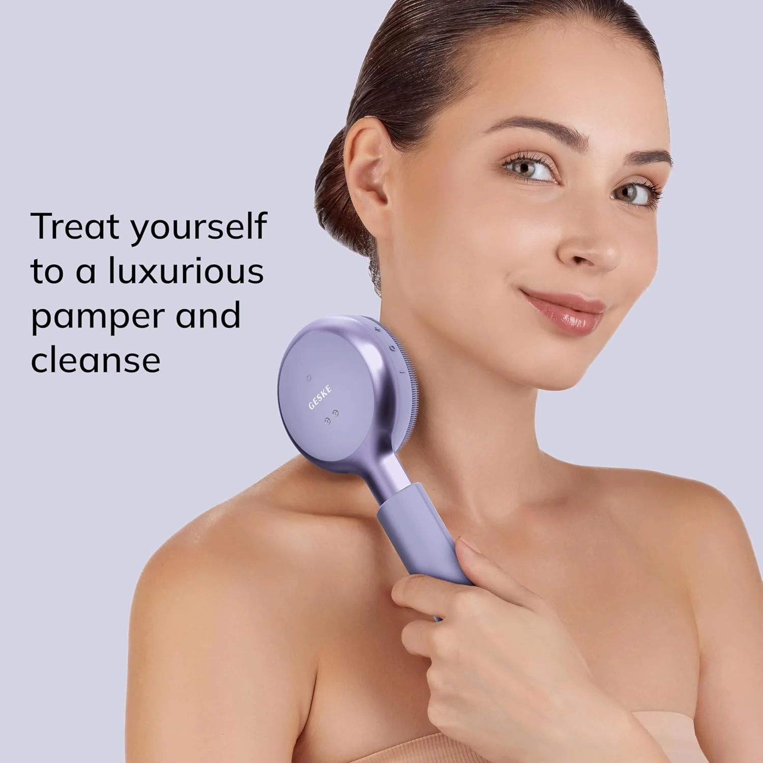 برس تمام بدن LED Sonic GESKE | 9 در 1 | برس پاک کننده بدن و لایه بردار قوی با LED | با پالس های SmartSonic | پاکسازی عمیق و ماساژ تخصصی | از بین برنده پوست خشن | دسته قابل تنظیم برس تمام بدن LED Sonic GESKE | 9 در 1 | برس پاک کننده بدن و لایه بردار قوی با LED | با پالس های SmartSonic | پاکسازی عمیق و ماساژ تخصصی | از بین برنده پوست خشن | دسته قابل تنظیم