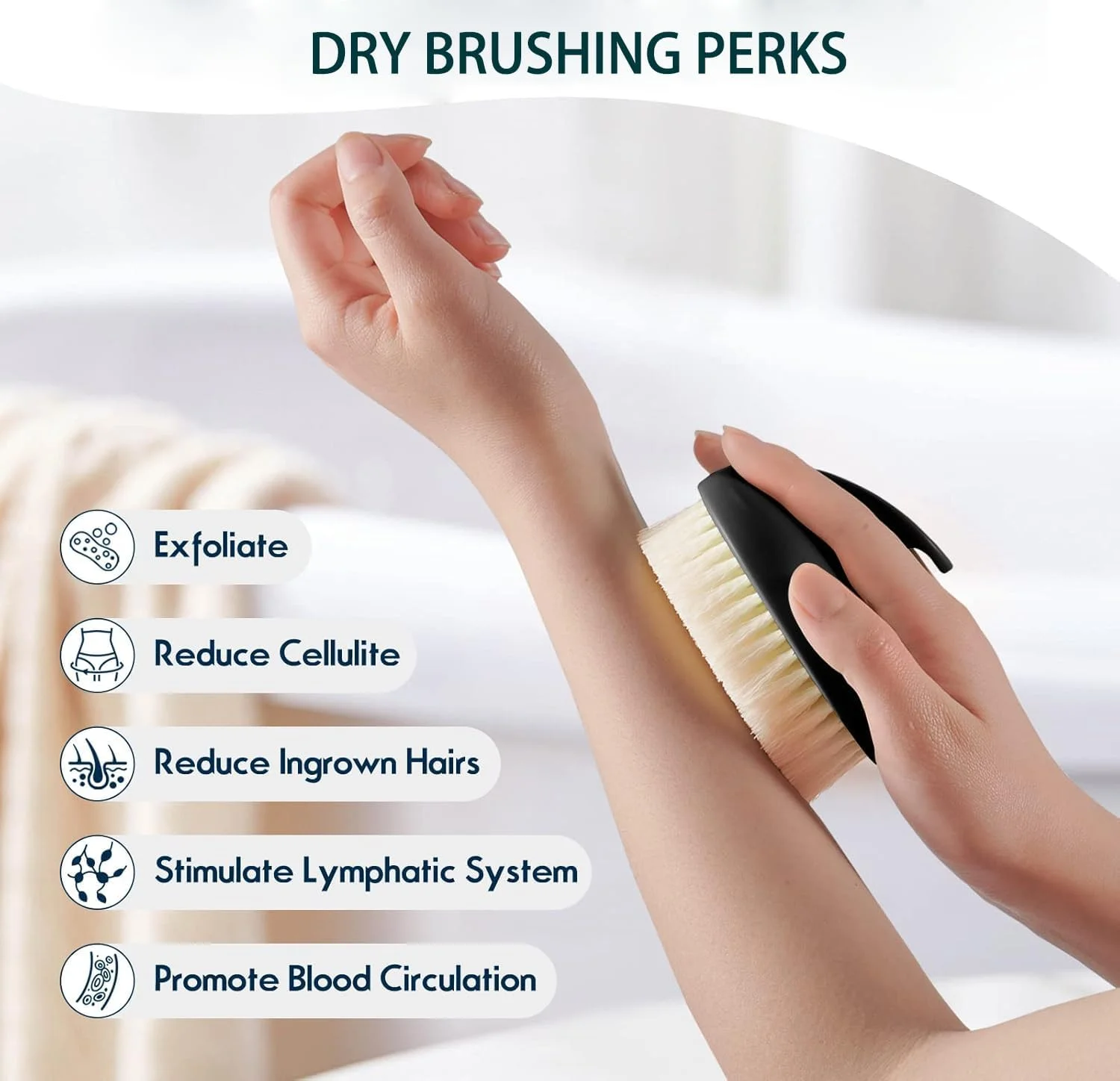 برس لایه بردار بدن خشک FY&XZH (مشکی)… برس لایه بردار بدن خشک FY&XZH (مشکی)…