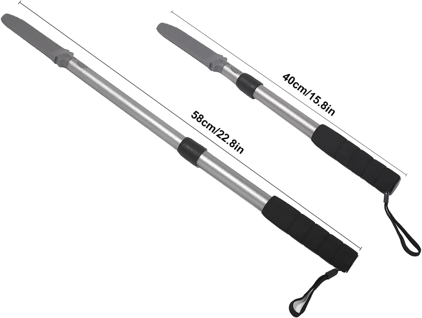 برس شستشوی پا سیلیکونی EASACE، برس شستشوی انگشتان پا با طول دسته قابل تنظیم برای دوش، تمیز کننده انگشتان پا با دسته بلند، برس دوش پا برای سالمندان