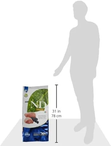 غذای خشک گربه بالغ فارمینا N&D با طعم بره و بلوبری - 10 کیلوگرم غذای خشک گربه بالغ فارمینا N&D با طعم بره و بلوبری - 10 کیلوگرم