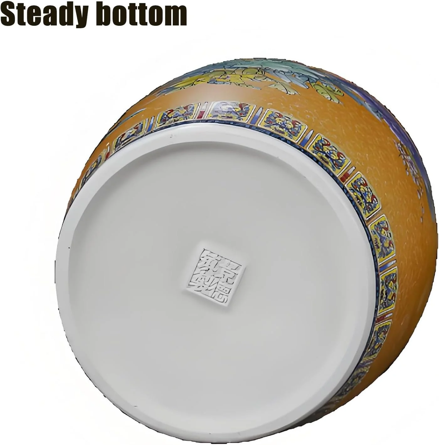 ظرف برنج سرامیکی YQMHEZ، ظرف نگهداری برنج سرامیکی با درب، جعبه نگهداری برنج آشپزخانه، استوانه برنج سرامیکی، ظروف نگهداری سرامیکی دانه های قهوه (سبز، 5 کیلوگرم)