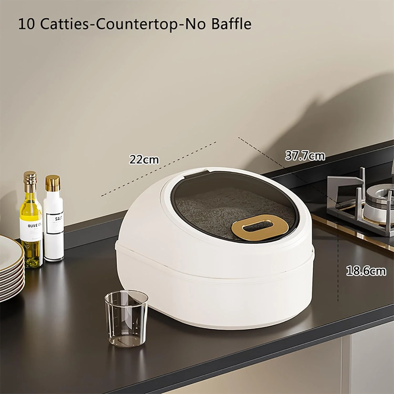 ظروف نگهداری برنج و غلات، مخزن نگهداری برنج، باز و بسته شدن درب مغناطیسی - درب چرخشی دیداری - حلقه آب بندی سیلیکونی - سطل ذخیره سازی آرد، غذای حیوانات خانگی، 10 کیلوگرم ظروف نگهداری برنج و غلات، مخزن نگهداری برنج، باز و بسته شدن درب مغناطیسی - درب چرخشی دیداری - حلقه آب بندی سیلیکونی - سطل ذخیره سازی آرد، غذای حیوانات خانگی، 10 کیلوگرم