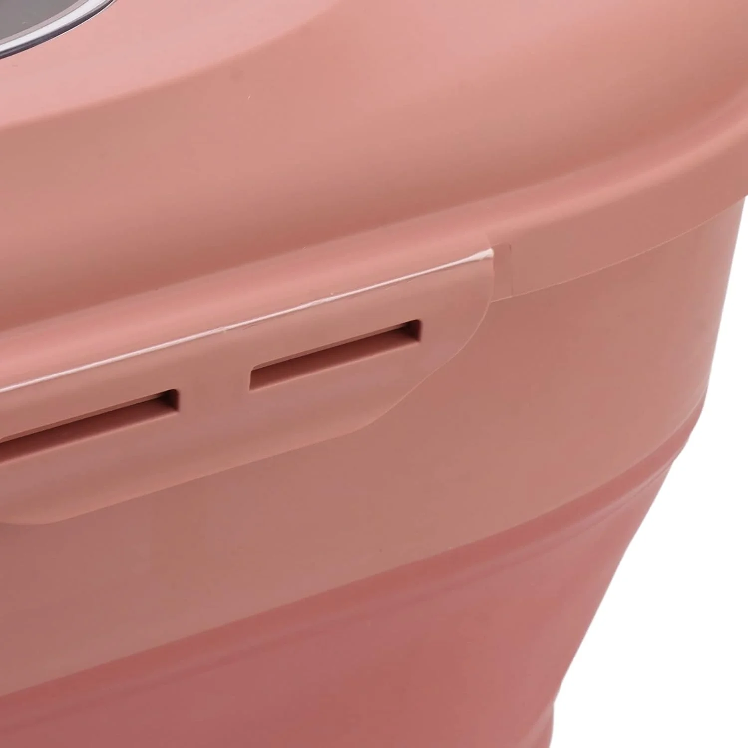 ظرف نگهداری برنج، ظرف برنج با پیمانه اندازه گیری و چرخ غلتکی، ظرف نگهداری مواد غذایی، ظرف آرد برای مواد غذایی، برنج، آرد، غذای حیوانات خانگی (Genericx6g5pu970z-11)