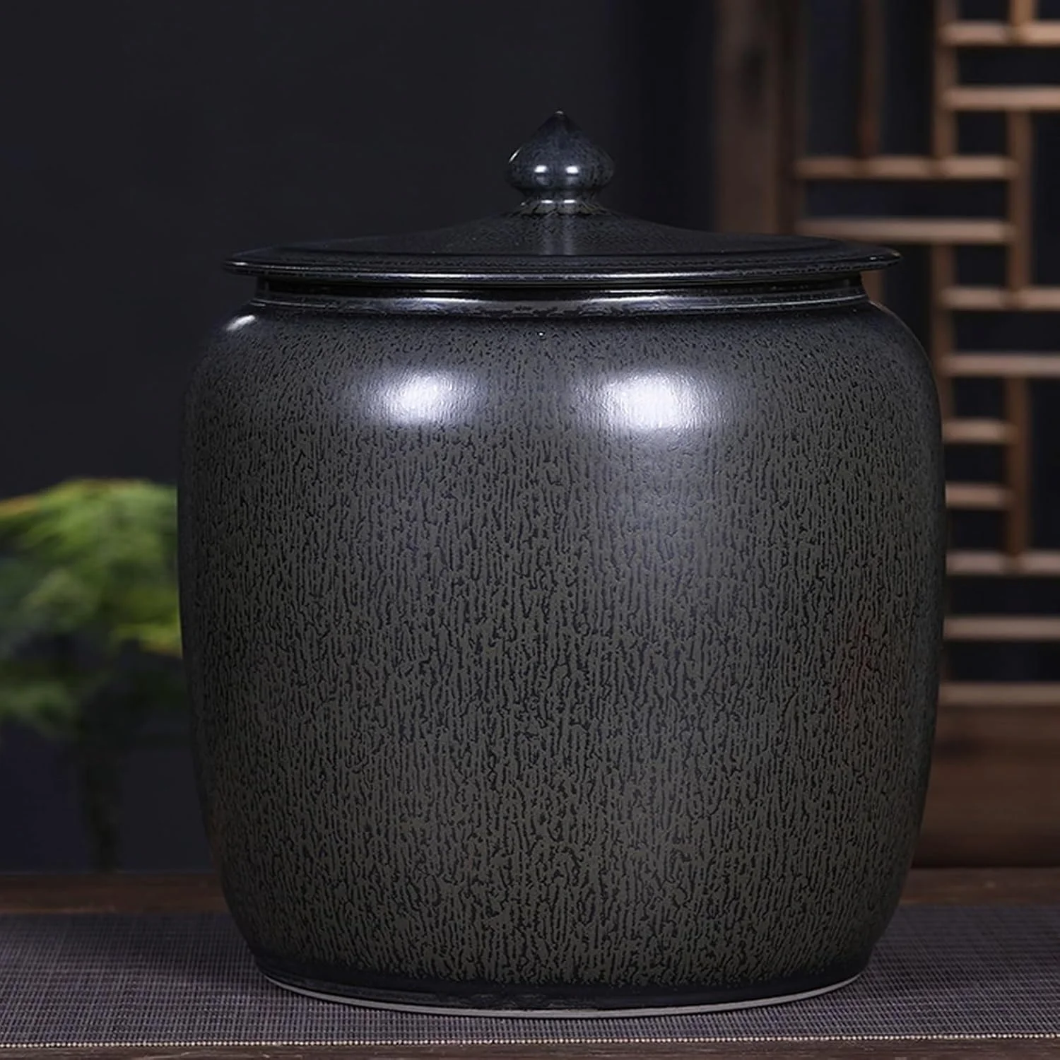 ظرف سرامیکی نگهداری غلات خانگی، مخزن غلات و برنج، شیشه نگهداری مواد غذایی با ظرفیت بزرگ، شیشه سرامیکی نگهداری برنج، ظرف نگهداری برنج، مناسب برای آرد، شکر، غلات، قهوه ظرف سرامیکی نگهداری غلات خانگی، مخزن غلات و برنج، شیشه نگهداری مواد غذایی با ظرفیت بزرگ، شیشه سرامیکی نگهداری برنج، ظرف نگهداری برنج، مناسب برای آرد، شکر، غلات، قهوه