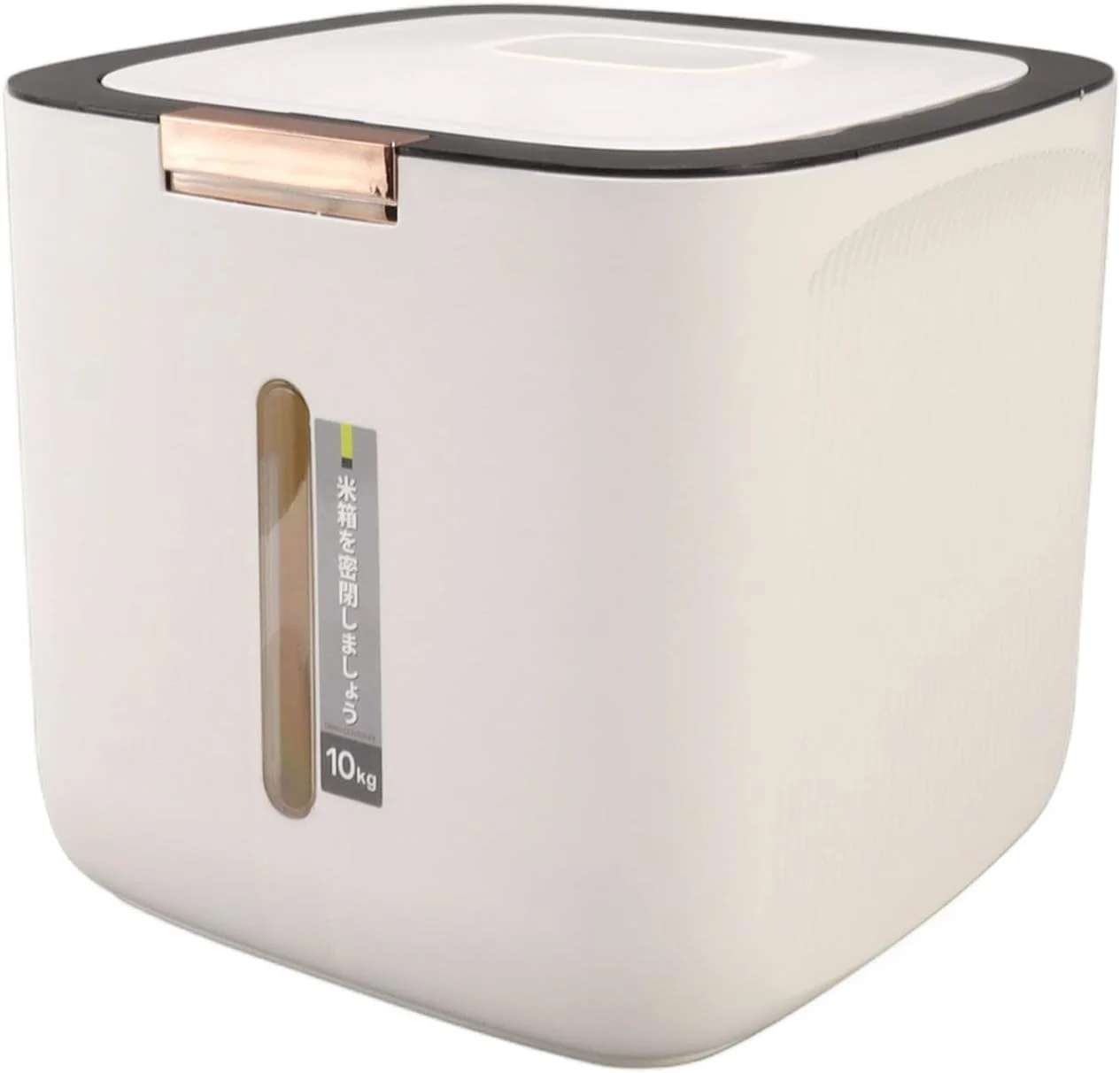 ظرف نگهداری غذای خشک Naroote، جعبه دربسته، ظرف برنج مهر و موم شده 10 کیلوگرمی برای غلات، برنج، آرد، خانه، ارزن ظرف نگهداری غذای خشک Naroote، جعبه دربسته، ظرف برنج مهر و موم شده 10 کیلوگرمی برای غلات، برنج، آرد، خانه، ارزن