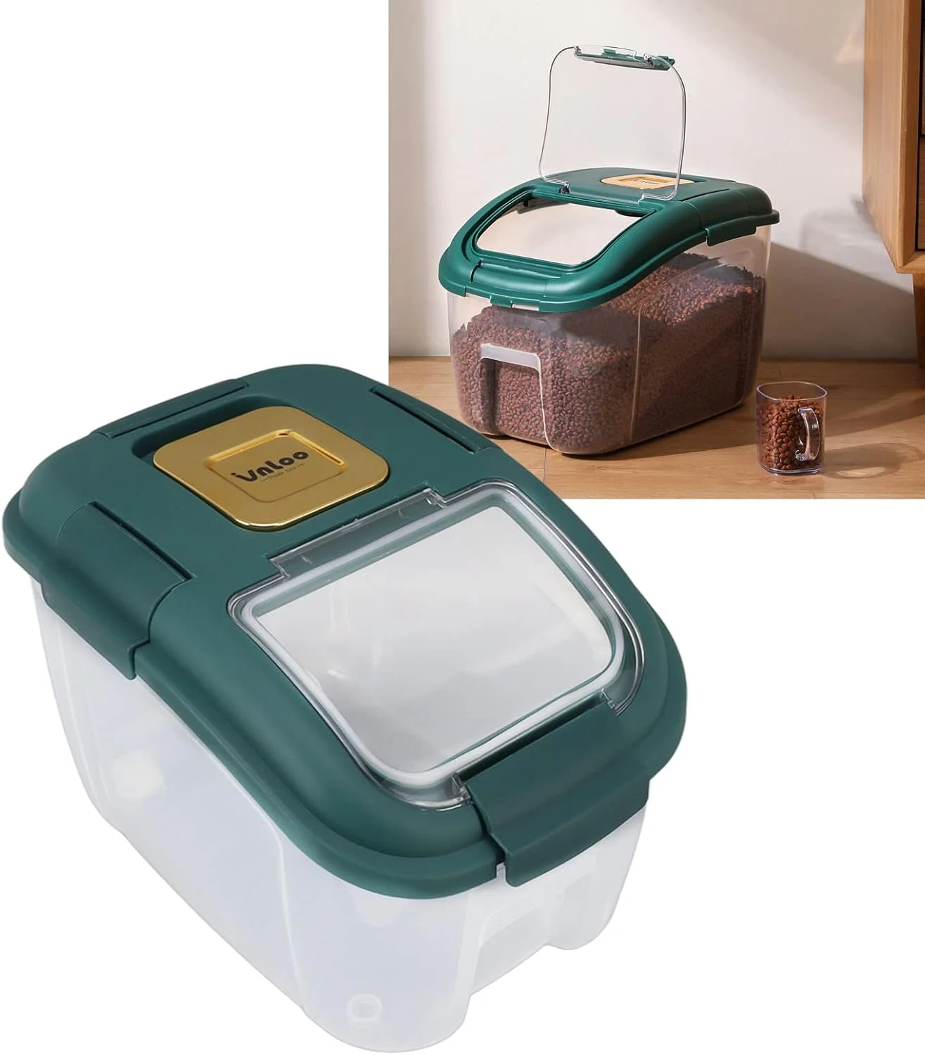 ظرف نگهداری برنج نورنسی، جعبه نگهداری برنج با درب شفاف، ضد رطوبت، ظرفیت بزرگ، جعبه نگهداری غلات، پخش کننده برنج ظرف نگهداری برنج نورنسی، جعبه نگهداری برنج با درب شفاف، ضد رطوبت، ظرفیت بزرگ، جعبه نگهداری غلات، پخش کننده برنج