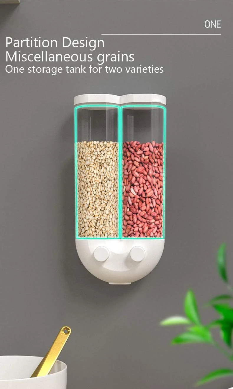 ظرف نگهداری مواد غذایی دیواری، جعبه نگهداری برنج، مخزن نگهداری مواد غذایی خشک، سطل برنج غلات کامل، مخزن نگهداری مواد غذایی برای خانه و آشپزخانه (آبی-B) ظرف نگهداری مواد غذایی دیواری، جعبه نگهداری برنج، مخزن نگهداری مواد غذایی خشک، سطل برنج غلات کامل، مخزن نگهداری مواد غذایی برای خانه و آشپزخانه (آبی-B)