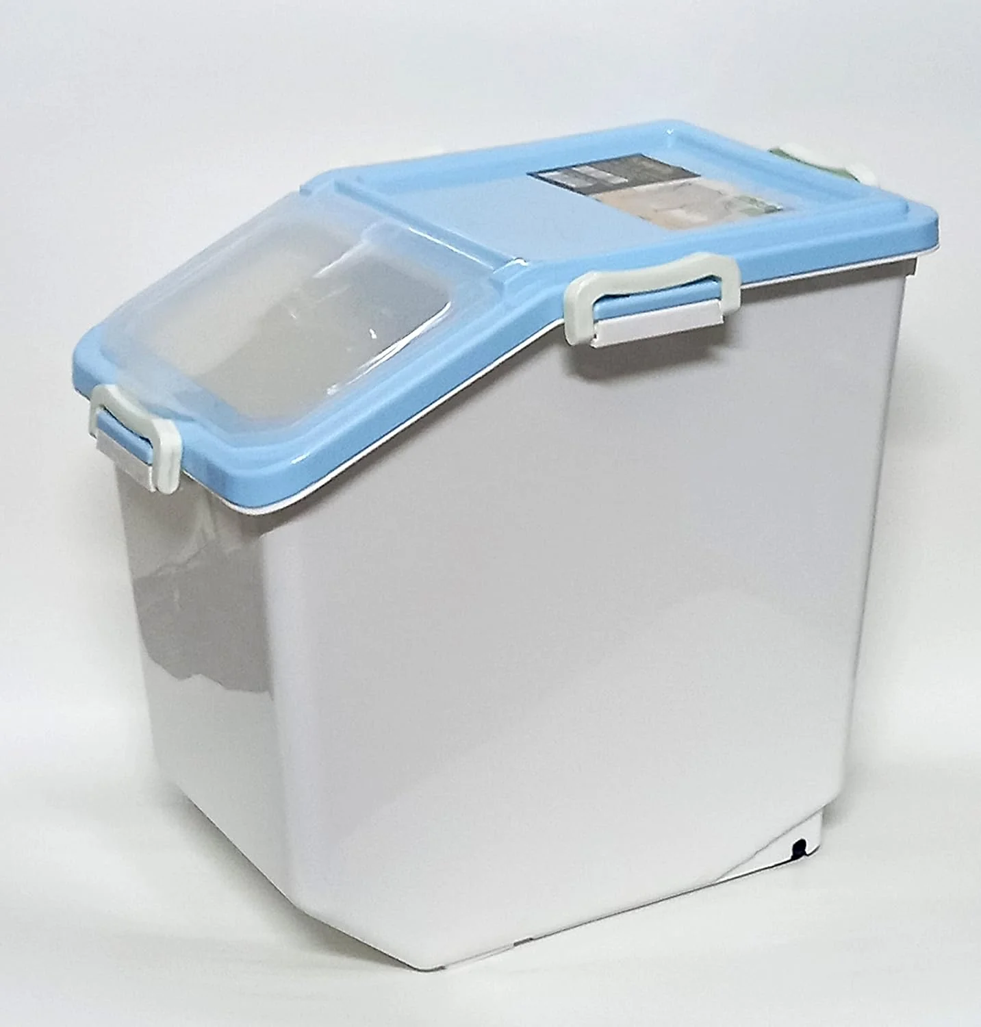 ظرف نگهداری برنج مصباح، 15 کیلوگرم / 20 کیلوگرم، آبی