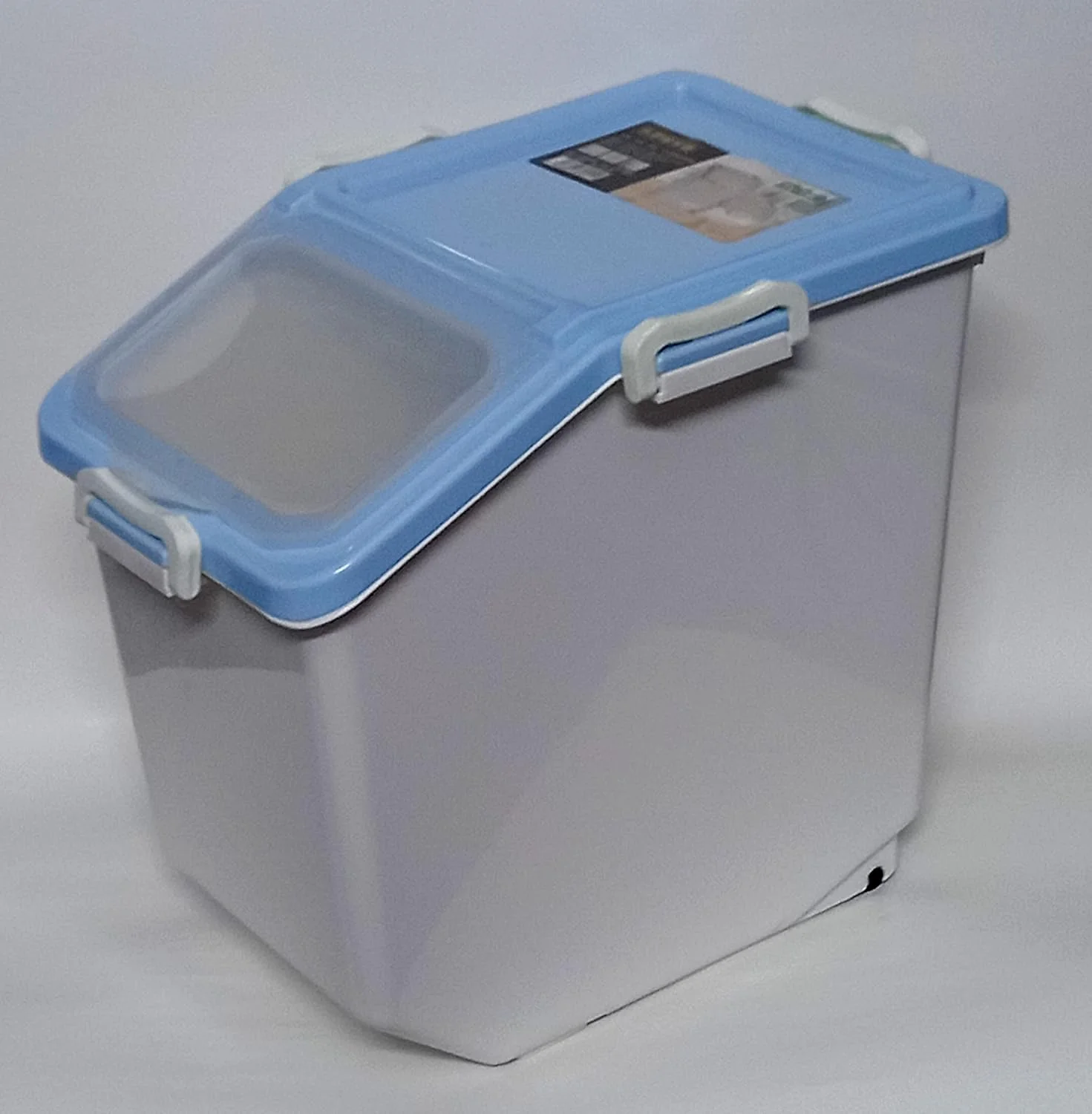 ظرف نگهداری برنج مصباح، 15 کیلوگرم / 20 کیلوگرم، آبی ظرف نگهداری برنج مصباح، 15 کیلوگرم / 20 کیلوگرم، آبی