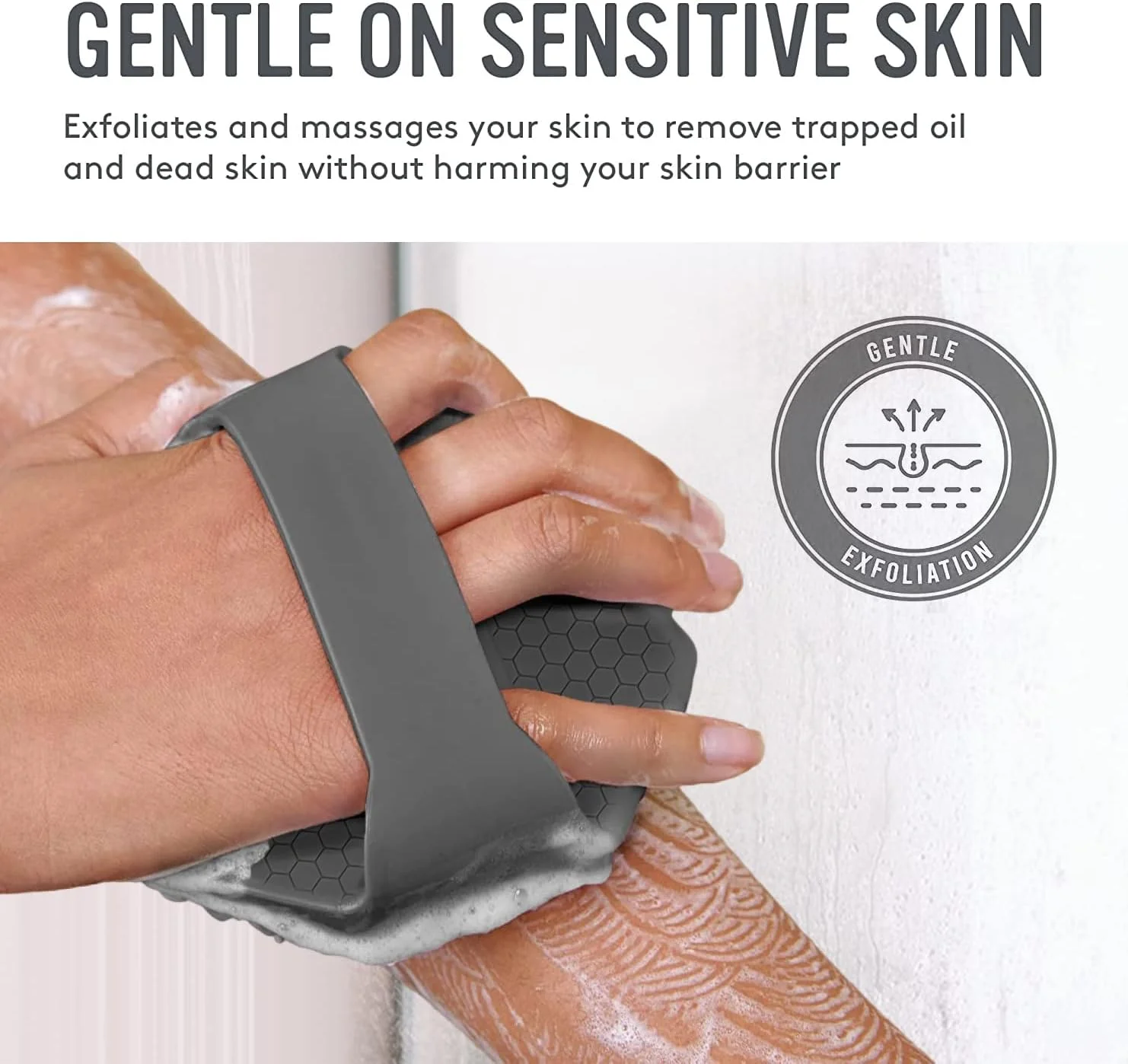 لیف سیلیکونی آنتی میکروبیال Angju، لیف لایه بردار بدن برای پوست حساس، لیف دوش سازگار با محیط زیست برای بدن، برس سیلیکونی بدن برای دوش گرفتن، کف کننده خوب، زغالی لیف سیلیکونی آنتی میکروبیال Angju، لیف لایه بردار بدن برای پوست حساس، لیف دوش سازگار با محیط زیست برای بدن، برس سیلیکونی بدن برای دوش گرفتن، کف کننده خوب، زغالی