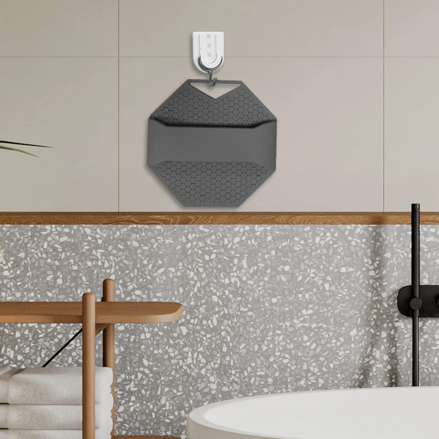 لیف سیلیکونی آنتی میکروبیال Angju، لیف لایه بردار بدن برای پوست حساس، لیف دوش سازگار با محیط زیست برای بدن، برس سیلیکونی بدن برای دوش گرفتن، کف کننده خوب، زغالی لیف سیلیکونی آنتی میکروبیال Angju، لیف لایه بردار بدن برای پوست حساس، لیف دوش سازگار با محیط زیست برای بدن، برس سیلیکونی بدن برای دوش گرفتن، کف کننده خوب، زغالی