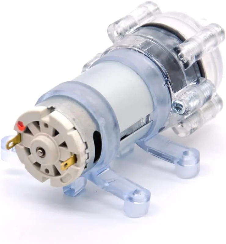 پمپ دیافراگمی خود مکش کوچک Gikfun DC 6V - 12V مدل R385 مناسب برای دستگاه آبسردکن، خنک کننده و پروژه های پمپاژ کوچک EK1970