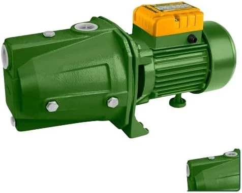 پمپ جت موتور سیم آلومینیومی خود مکش Jadever 1100W 220-240V/60Hz 1.5 اسب بخار، قطر 1 اینچ