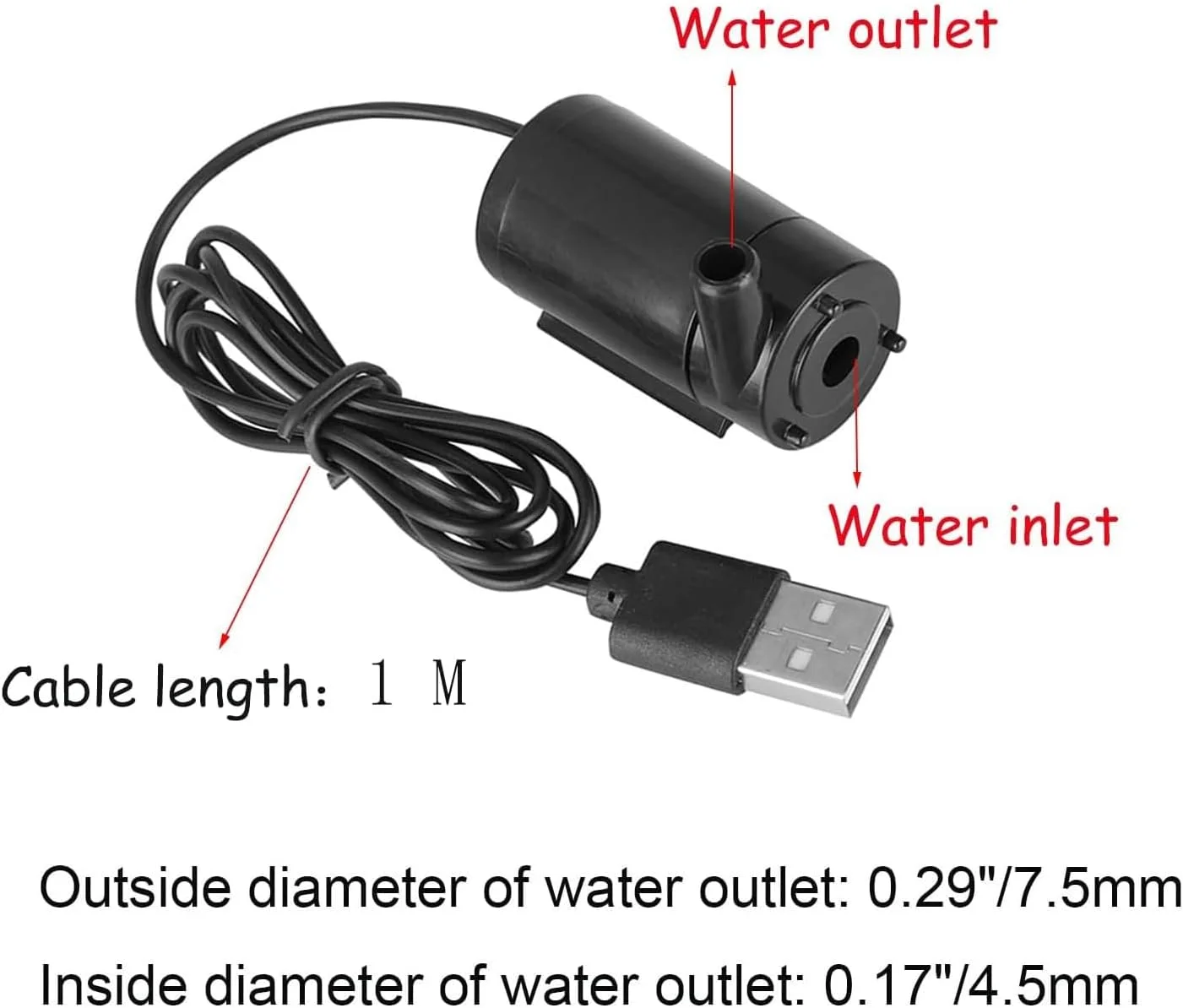 پمپ آب غوطه ور کوچک Joyzzz، 3 عدد پمپ غوطه ور میکرو USB DC 3-5 ولت، پمپ آب کوچک کم صدا، پمپ موتور براشلس برای آکواریوم، مخزن ماهی، حوضچه فواره، باغ هیدروپونیک پمپ آب غوطه ور کوچک Joyzzz، 3 عدد پمپ غوطه ور میکرو USB DC 3-5 ولت، پمپ آب کوچک کم صدا، پمپ موتور براشلس برای آکواریوم، مخزن ماهی، حوضچه فواره، باغ هیدروپونیک