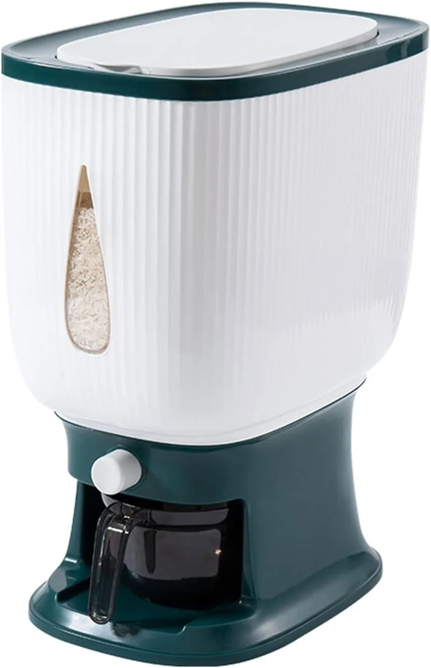 ظروف نگهداری غلات KRSIAXG، سطل برنج آشپزخانه، جعبه برنج مهر و موم شده، ظرف غلات ضد حشرات و ضد رطوبت خانگی، جعبه نگهداری غلات ظروف نگهداری غلات KRSIAXG، سطل برنج آشپزخانه، جعبه برنج مهر و موم شده، ظرف غلات ضد حشرات و ضد رطوبت خانگی، جعبه نگهداری غلات