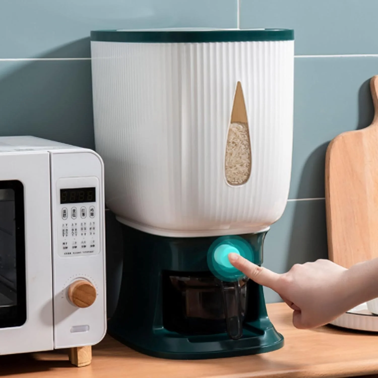 ظروف نگهداری غلات KRSIAXG، سطل برنج آشپزخانه، جعبه برنج مهر و موم شده، ظرف غلات ضد حشرات و ضد رطوبت خانگی، جعبه نگهداری غلات ظروف نگهداری غلات KRSIAXG، سطل برنج آشپزخانه، جعبه برنج مهر و موم شده، ظرف غلات ضد حشرات و ضد رطوبت خانگی، جعبه نگهداری غلات