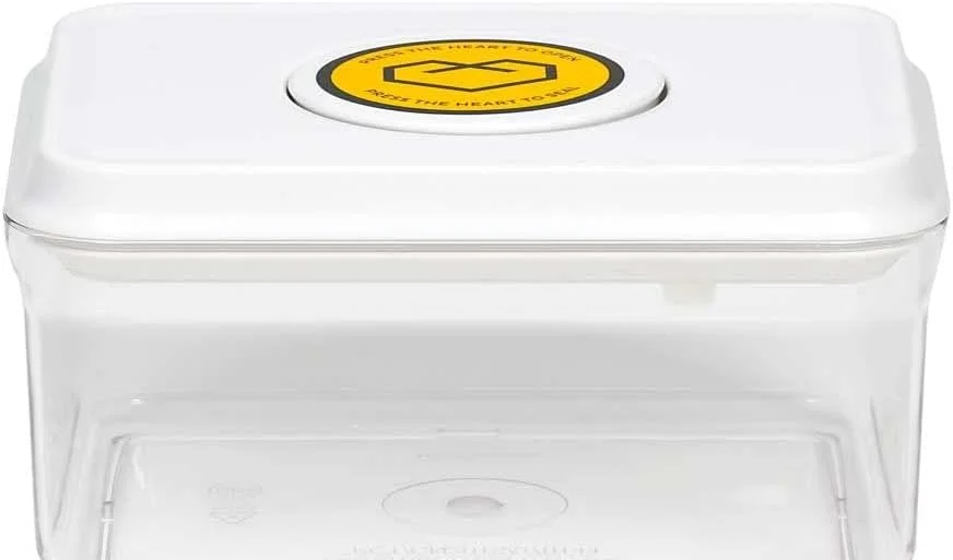 ظرف پاپ آپ مستطیلی 1.7 لیتری هوم اسمیتس، سازمان دهنده آشپزخانه و انبار، محفظه پلاستیکی با درب بادوام، ایده آل برای غلات، آرد و شکر ظرف پاپ آپ مستطیلی 1.7 لیتری هوم اسمیتس، سازمان دهنده آشپزخانه و انبار، محفظه پلاستیکی با درب بادوام، ایده آل برای غلات، آرد و شکر