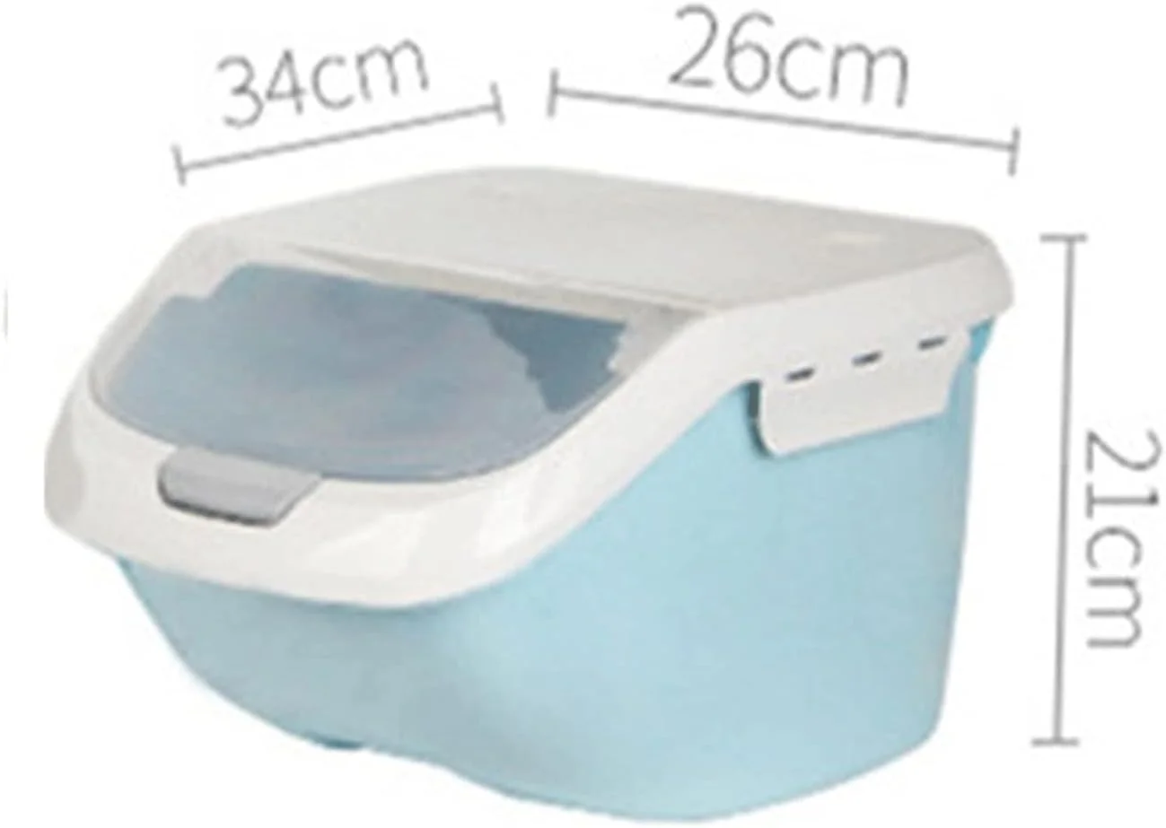 ظرف برنج HFNGNGG پلاستیکی مهر و موم شده ضد رطوبت، جعبه نگهداری دانه برنج برای حیوانات خانگی، ضد اکسیداسیون، ضد کپک، ظرف نگهداری غذای حیوانات خانگی (Hortel) ظرف برنج HFNGNGG پلاستیکی مهر و موم شده ضد رطوبت، جعبه نگهداری دانه برنج برای حیوانات خانگی، ضد اکسیداسیون، ضد کپک، ظرف نگهداری غذای حیوانات خانگی (Hortel)