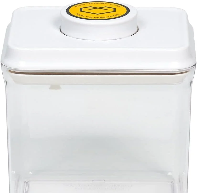 ظرف پاپ آپ مستطیلی 1.7 لیتری هوم اسمیتس، سازمان دهنده آشپزخانه و انبار، محفظه پلاستیکی با درب بادوام، ایده آل برای غلات، آرد و شکر ظرف پاپ آپ مستطیلی 1.7 لیتری هوم اسمیتس، سازمان دهنده آشپزخانه و انبار، محفظه پلاستیکی با درب بادوام، ایده آل برای غلات، آرد و شکر