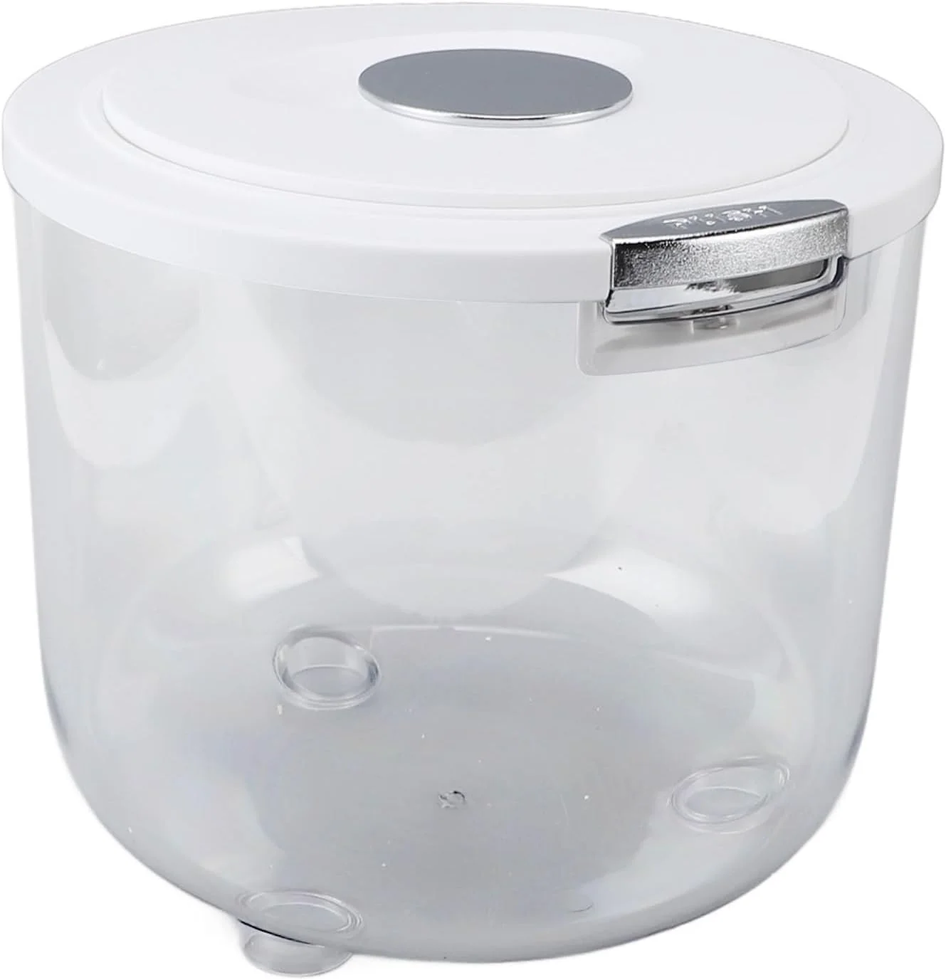 gernie Rice Storage Container, Thickened Rice Bin,Sealed Bucket for Rice and Flour, ABS Material,Drop Resistant,Strong Load Bearing,11/22/33 Lb with Lid for Kitchen (5kg/11.0lb Capacity)