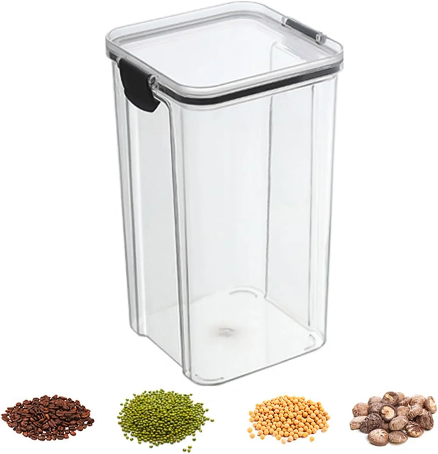 مخزن نگهداری مهر و موم شده، ظرف برنج مخزن نگهداری مهر و موم شده ضد رطوبت | جعبه یخچال آشپزخانه غلات کامل ضد نشت مخزن نگهداری مهر و موم شده، ظرف برنج مخزن نگهداری مهر و موم شده ضد رطوبت | جعبه یخچال آشپزخانه غلات کامل ضد نشت