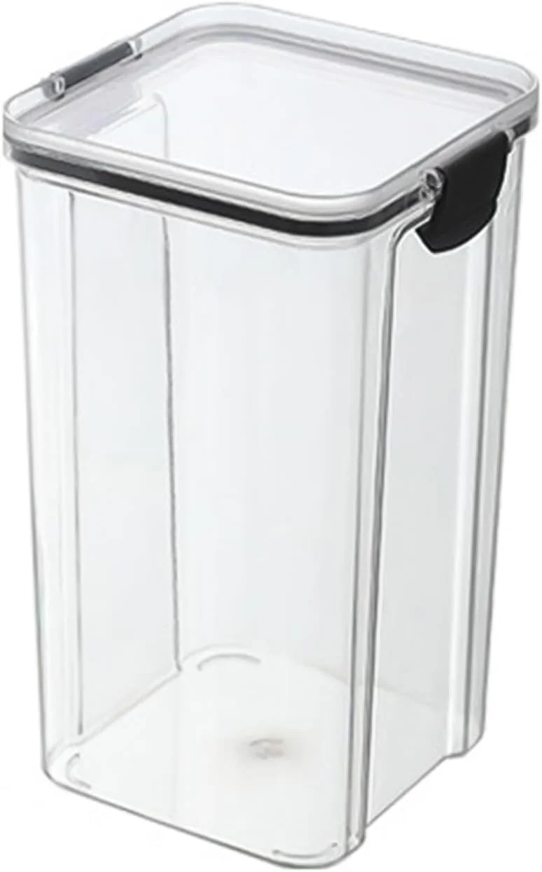 ظرف نگهداری مواد غذایی - سازمان دهنده مواد غذایی با درب آسان، مخزن شفاف، بشکه نگهداری برنج، ظرف خانگی