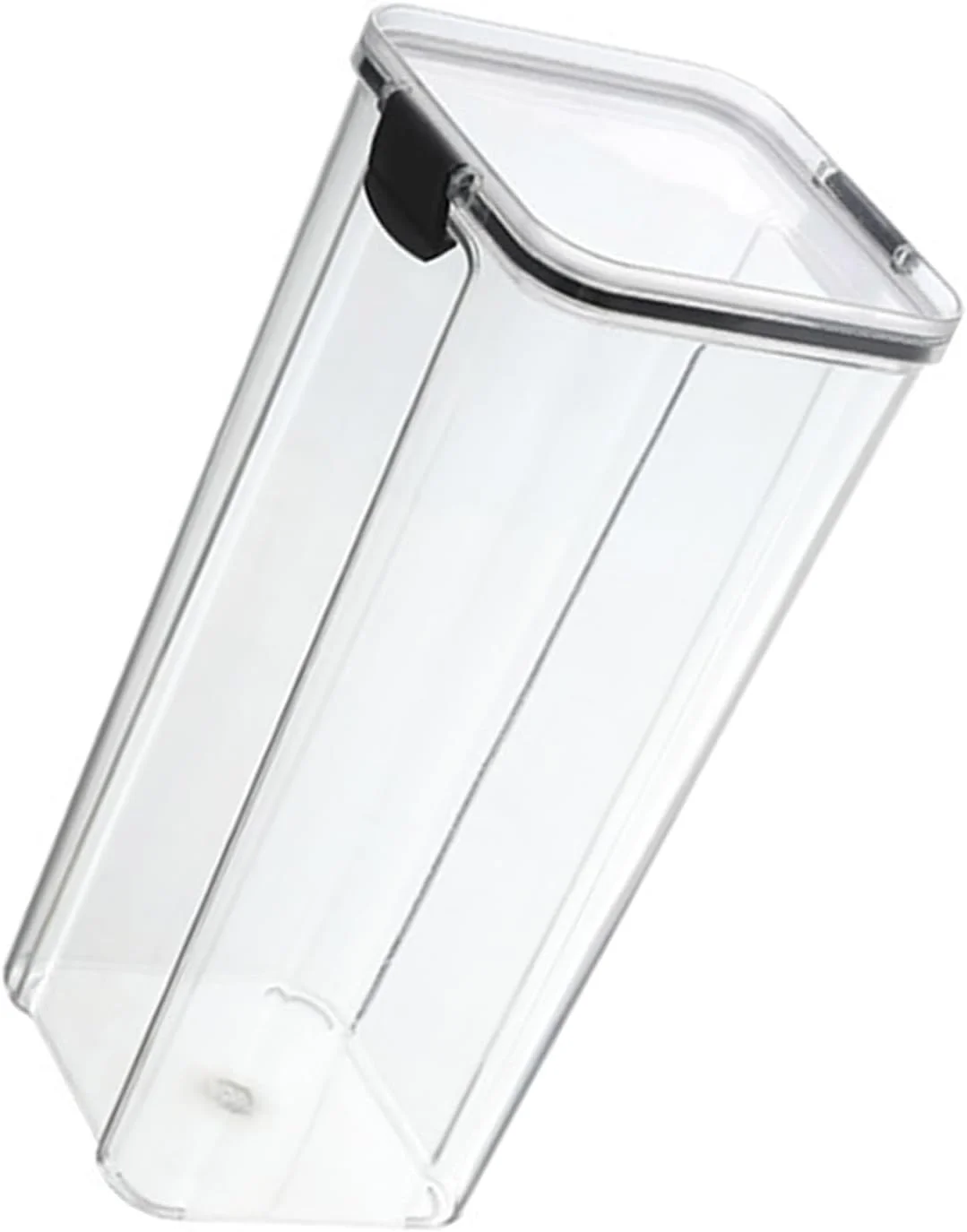 ظرف نگهداری مواد غذایی | سازمان دهنده مواد غذایی با درب آسان، مخزن شفاف، بشکه نگهداری برنج، ظرف خانگی