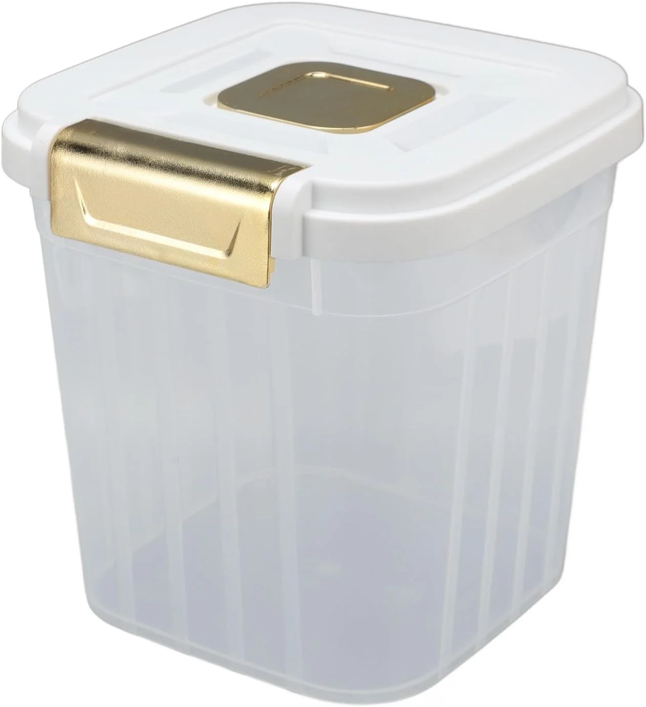 RIZGHWOY Large Rice Storage Container Airtight Grain Bin with Scoop Wheels Measuring Cup 5 6kg Capacity Sealed Pet Food Dispenser Holder for Dry Food (White 5kg / 11lb) RIZGHWOY Large Rice Storage Container Airtight Grain Bin with Scoop Wheels Measuring Cup 5 6kg Capacity Sealed Pet Food Dispenser Holder for Dry Food (White 5kg / 11lb)