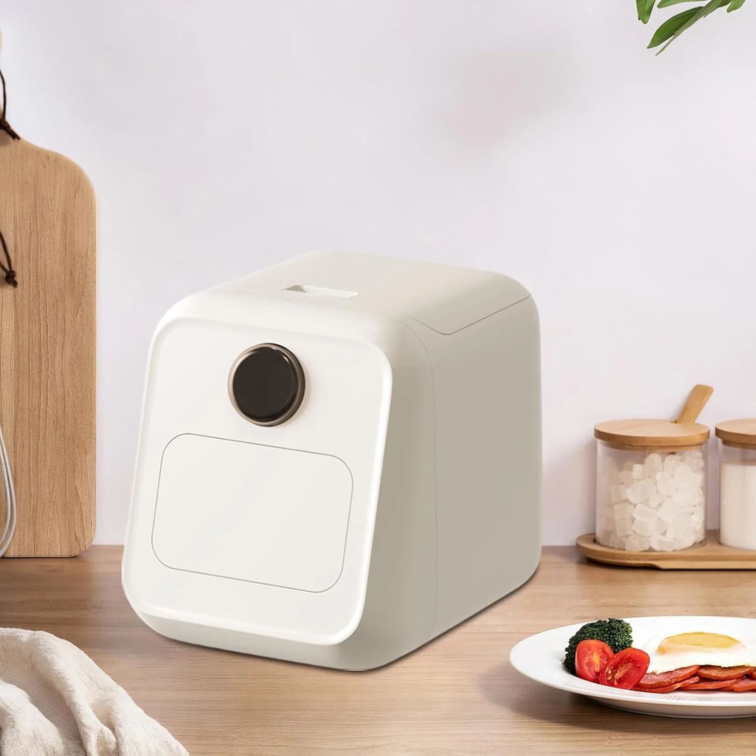 Rice Dispenser,Flour Sugar Storage Containers | Flour Bin Food Canisters for Kitchen Sugar Baking Cereal Freezer Organization