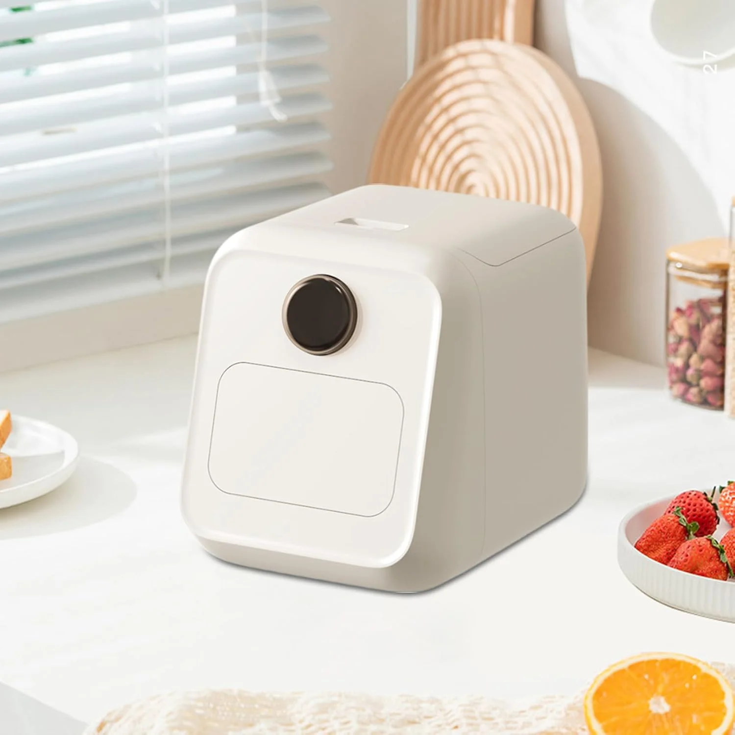 Rice Dispenser,Flour Sugar Storage Containers | Flour Bin Food Canisters for Kitchen Sugar Baking Cereal Freezer Organization