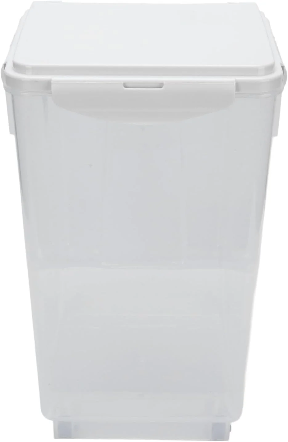 Mingzhe Rice Food Grade PP Grain Storage Container Damp Proof 15kg Capacity Kitchen Flour Grain Transparent Bin Locking Lid Home Mingzhe Rice Food Grade PP Grain Storage Container Damp Proof 15kg Capacity Kitchen Flour Grain Transparent Bin Locking Lid Home