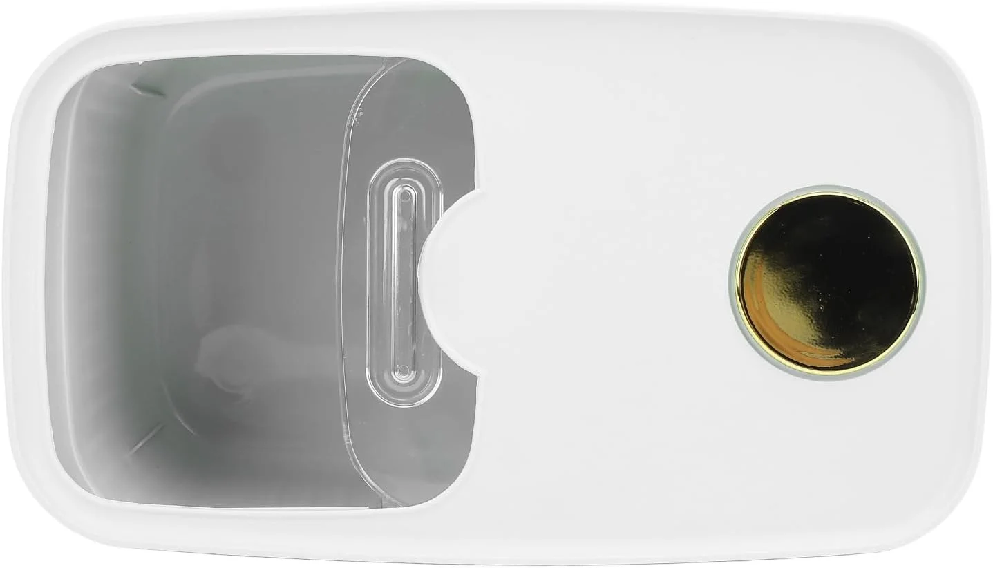 ظرف نگهداری برنج ضد آب با ظرفیت بزرگ و پنجره شفاف، مناسب برای سازماندهی آشپزخانه (سفید) ظرف نگهداری برنج ضد آب با ظرفیت بزرگ و پنجره شفاف، مناسب برای سازماندهی آشپزخانه (سفید)