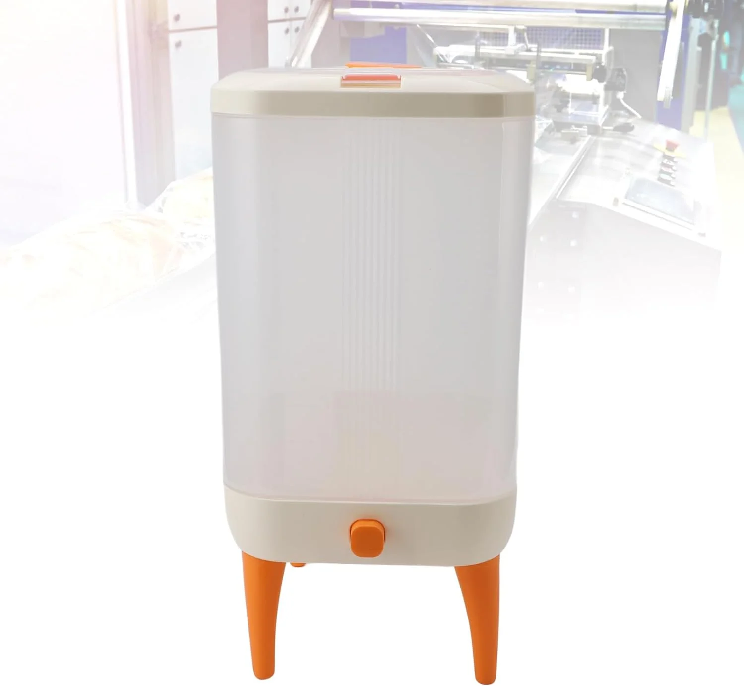 ظرف نگهداری برنج، ظرف فشاری پلاستیکی، جعبه برنج دربسته، پردازش مواد غذایی آشپزخانه 12 لیتری