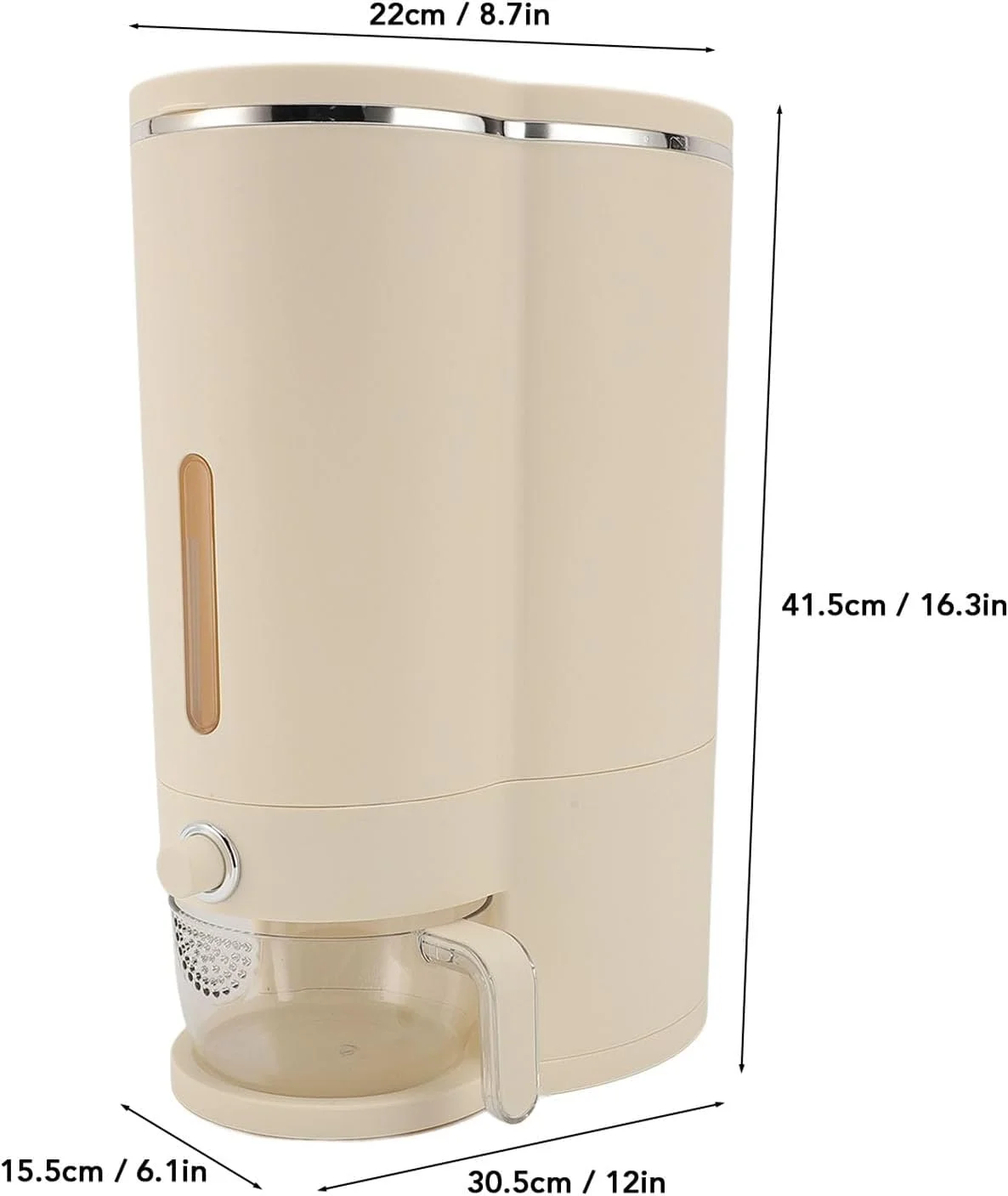 ظرف نگهداری برنج نیکو، پلاستیکی، پرس دار، درب دار، مناسب برای نگهداری مواد غذایی، لوازم آشپزخانه (Nikoudbmb9s5r-12) ظرف نگهداری برنج نیکو، پلاستیکی، پرس دار، درب دار، مناسب برای نگهداری مواد غذایی، لوازم آشپزخانه (Nikoudbmb9s5r-12)