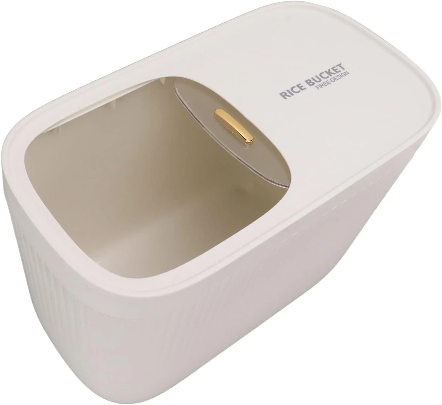 ظرف برنج پلاستیکی بدون BPA هرمیلایت، محفظه شفاف نگهداری آرد آشپزخانه (Nikouymxxx9-11)