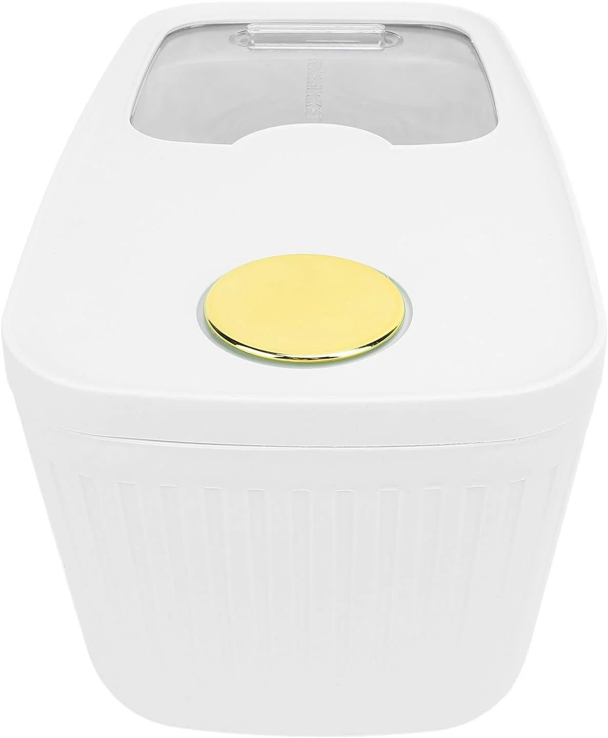 ظرف نگهداری برنج ضد آب با ظرفیت بزرگ و پنجره شفاف، مناسب برای سازماندهی آشپزخانه (سفید) ظرف نگهداری برنج ضد آب با ظرفیت بزرگ و پنجره شفاف، مناسب برای سازماندهی آشپزخانه (سفید)