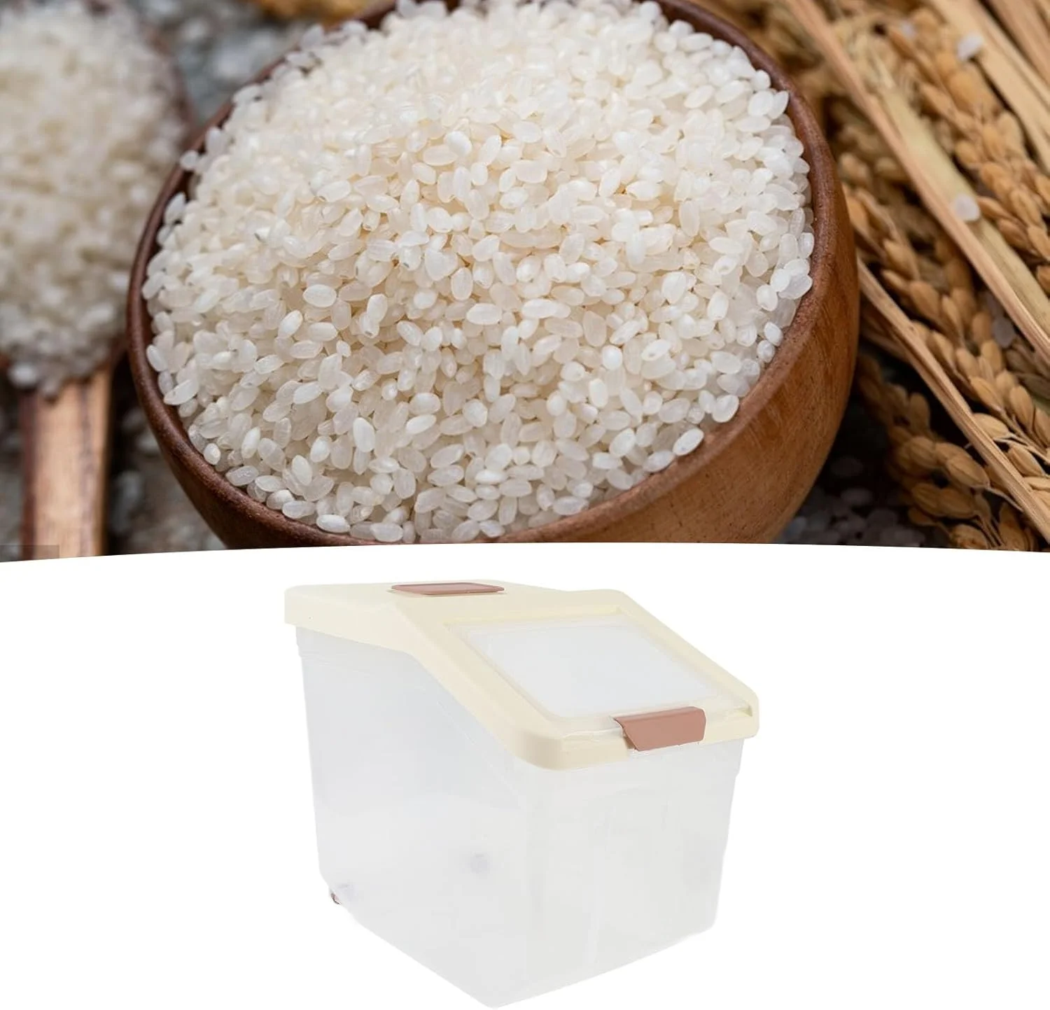 ظرف نگهداری برنج، ظرف نگهداری غلات و حبوبات (Nikounnzq64-11) ظرف نگهداری برنج، ظرف نگهداری غلات و حبوبات (Nikounnzq64-11)