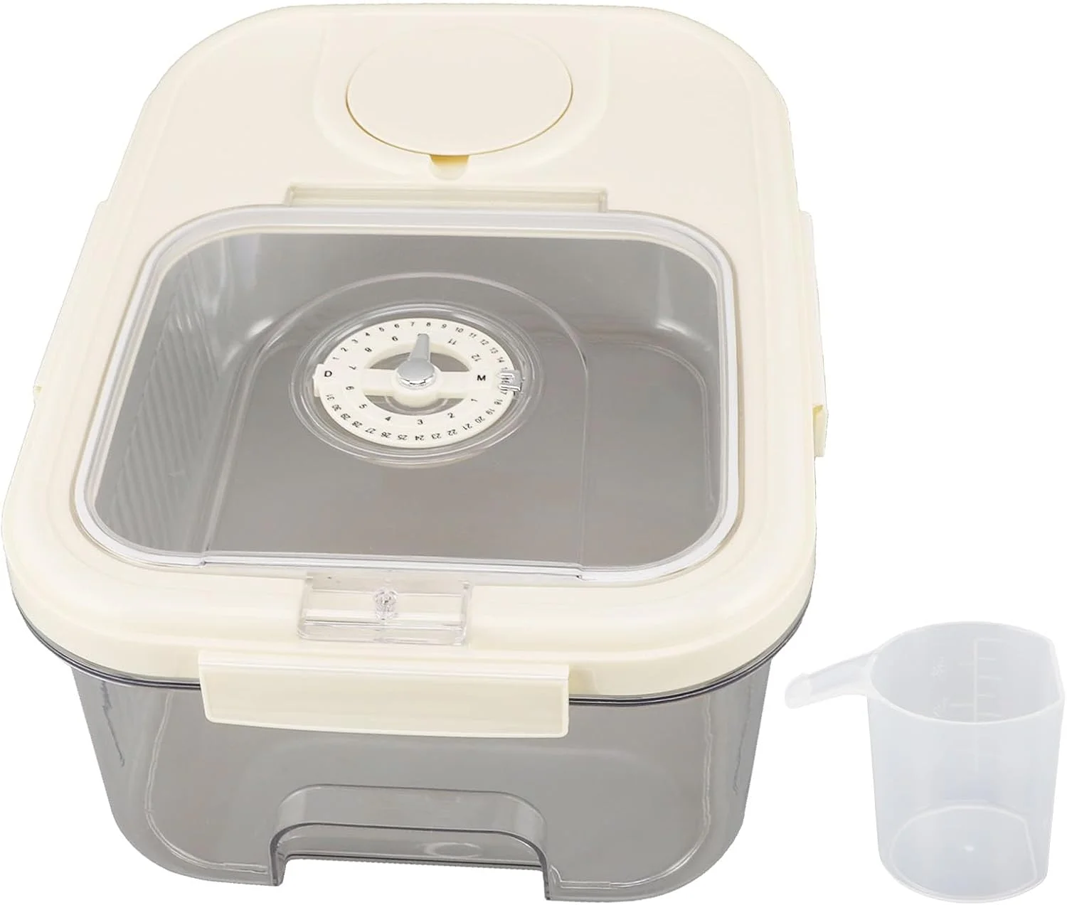 ظرف نگهداری برنج، جعبه نگهداری مواد غذایی خشک آشپزخانه (Nikouz0ltmz4d-12)