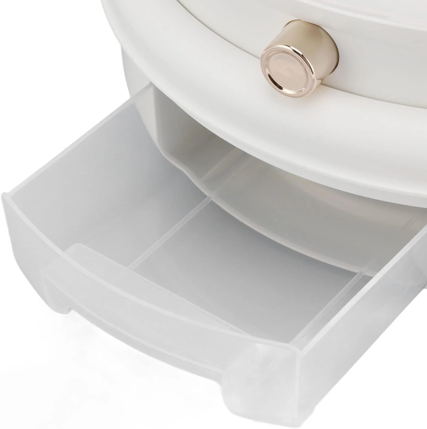 ظرف نگهداری غلات قابل انباشت 6 قسمتی، پخش کننده چرخشی برنج، سازمان دهنده آشپزخانه (سفید) ظرف نگهداری غلات قابل انباشت 6 قسمتی، پخش کننده چرخشی برنج، سازمان دهنده آشپزخانه (سفید)